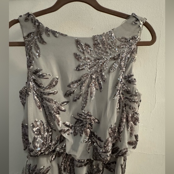 JS Collections Women's Jacqueline Blouson Midi Dress Size 2 - Picture 6 of 9